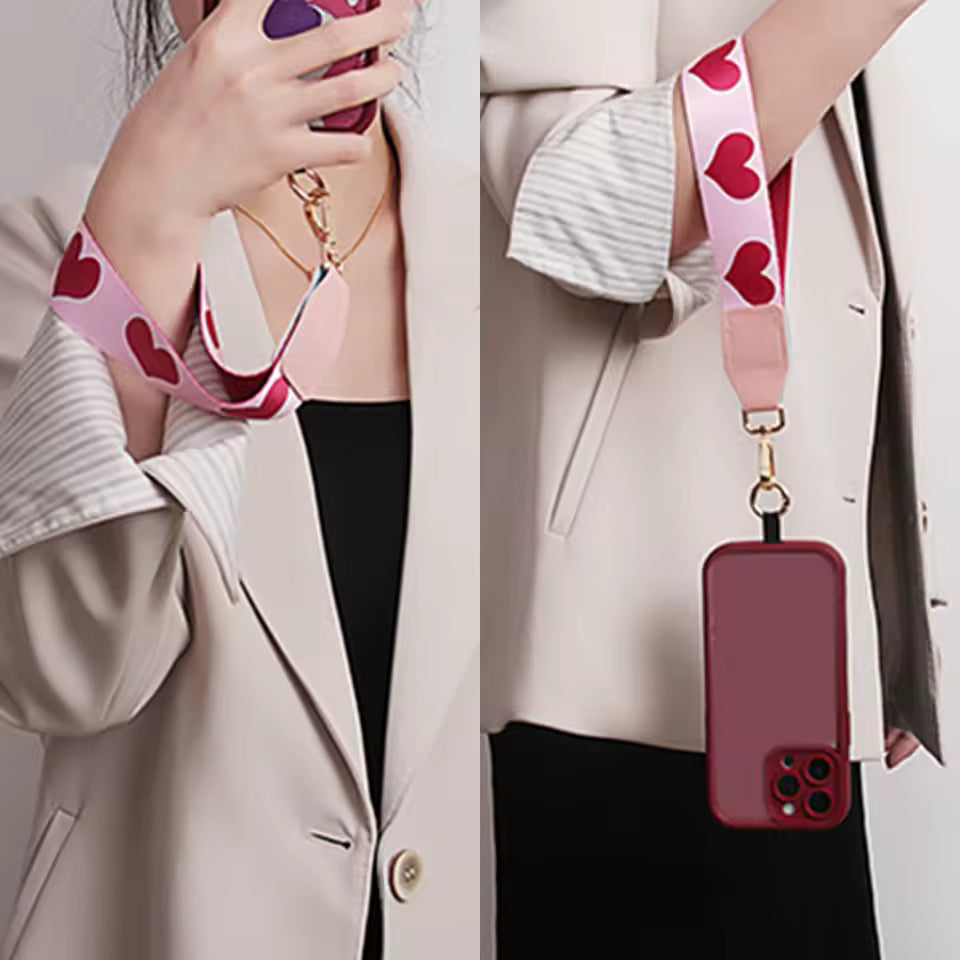 Magnetic Crossbody Phone Strap — 4-Piece Adjustable Set