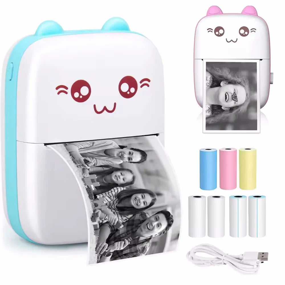 X6 Mini Bluetooth Thermal Sticker Printer — Inkless Portable Label Maker