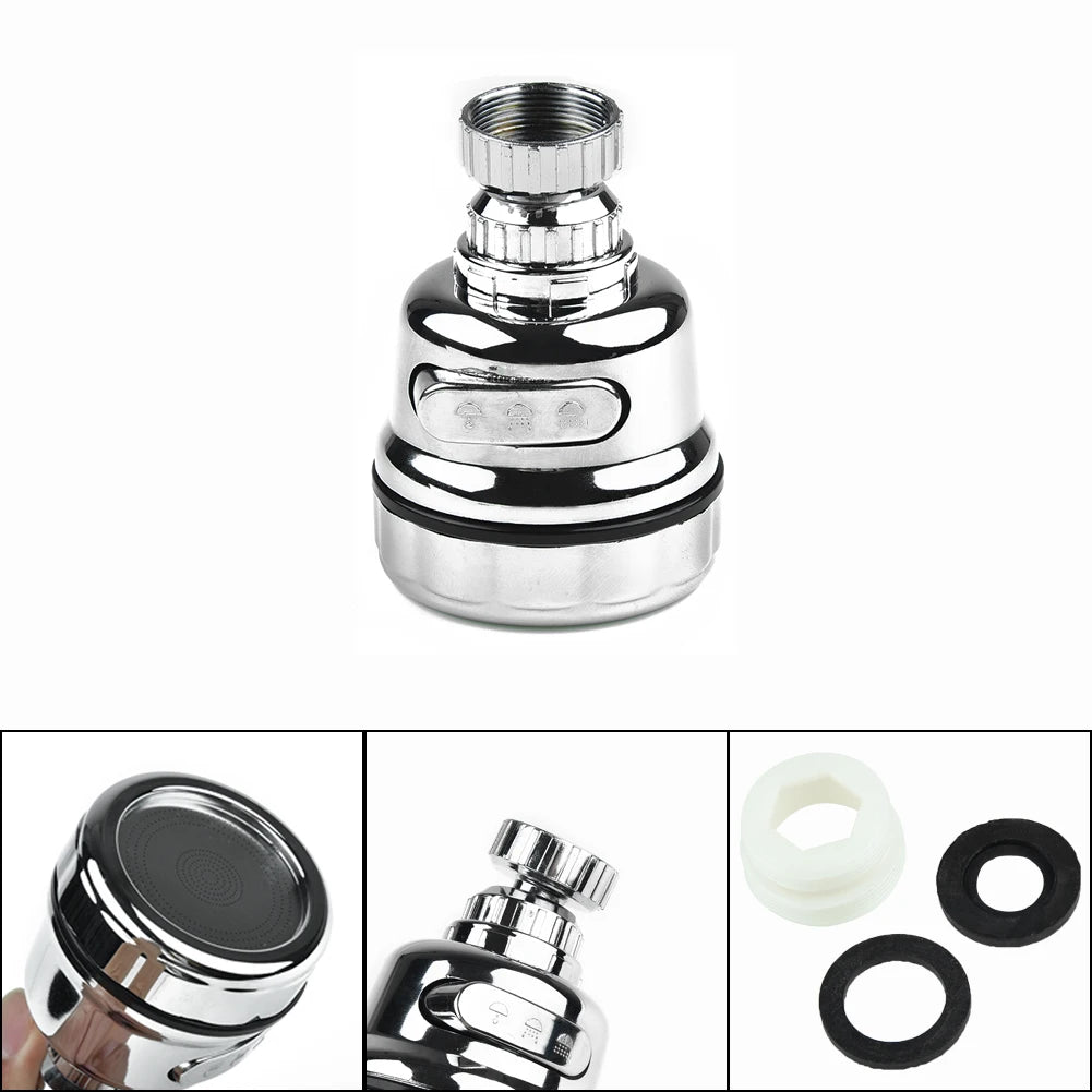 360° Rotating Faucet Sprayer — Universal Kitchen Tap Aerator