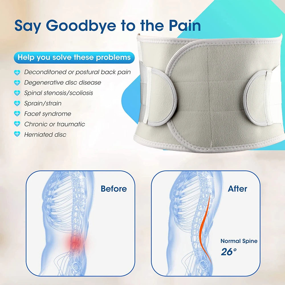 Adjustable Posture Corrector Back Brace – Invisible Under Clothes, Unisex