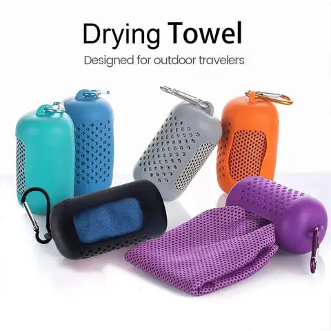 Instant Cooling Towel — Sports & Outdoor Microfiber Chill Wrap