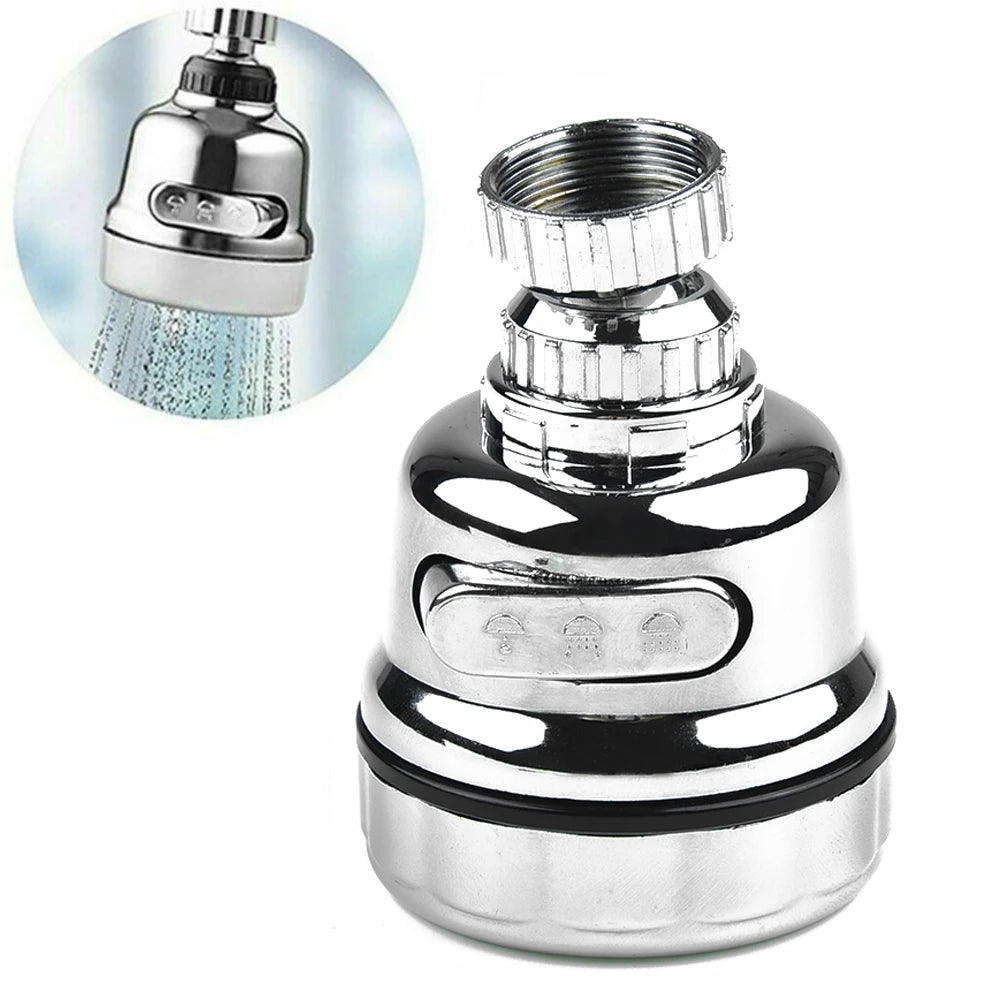 360° Rotating Faucet Sprayer — Universal Kitchen Tap Aerator