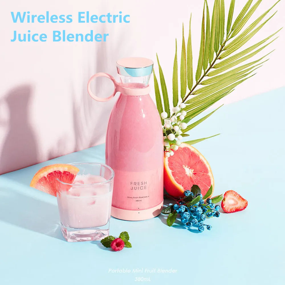 Portable Mini Blender — USB-C Rechargeable, 350ml Smoothie Blender