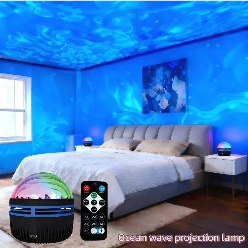 Astronaut LED Galaxy Projector — Star & Nebula Night Light