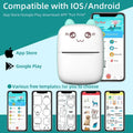 X6 Mini Bluetooth Thermal Sticker Printer — Inkless Portable Label Maker