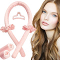 Heatless Hair Curler Set — Silk Rollers & Headband (No Heat)