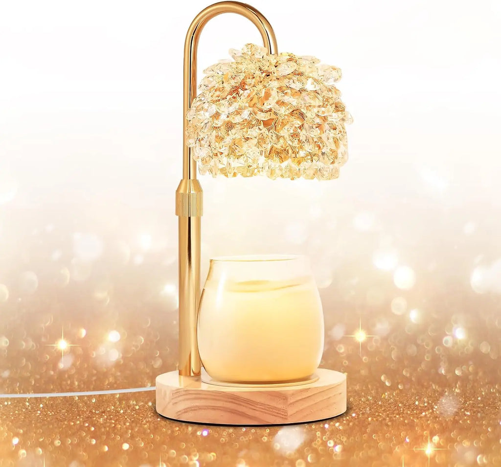 Candle Warmer Lamp with Timer & Dimmer — Flameless Wax Melt Light