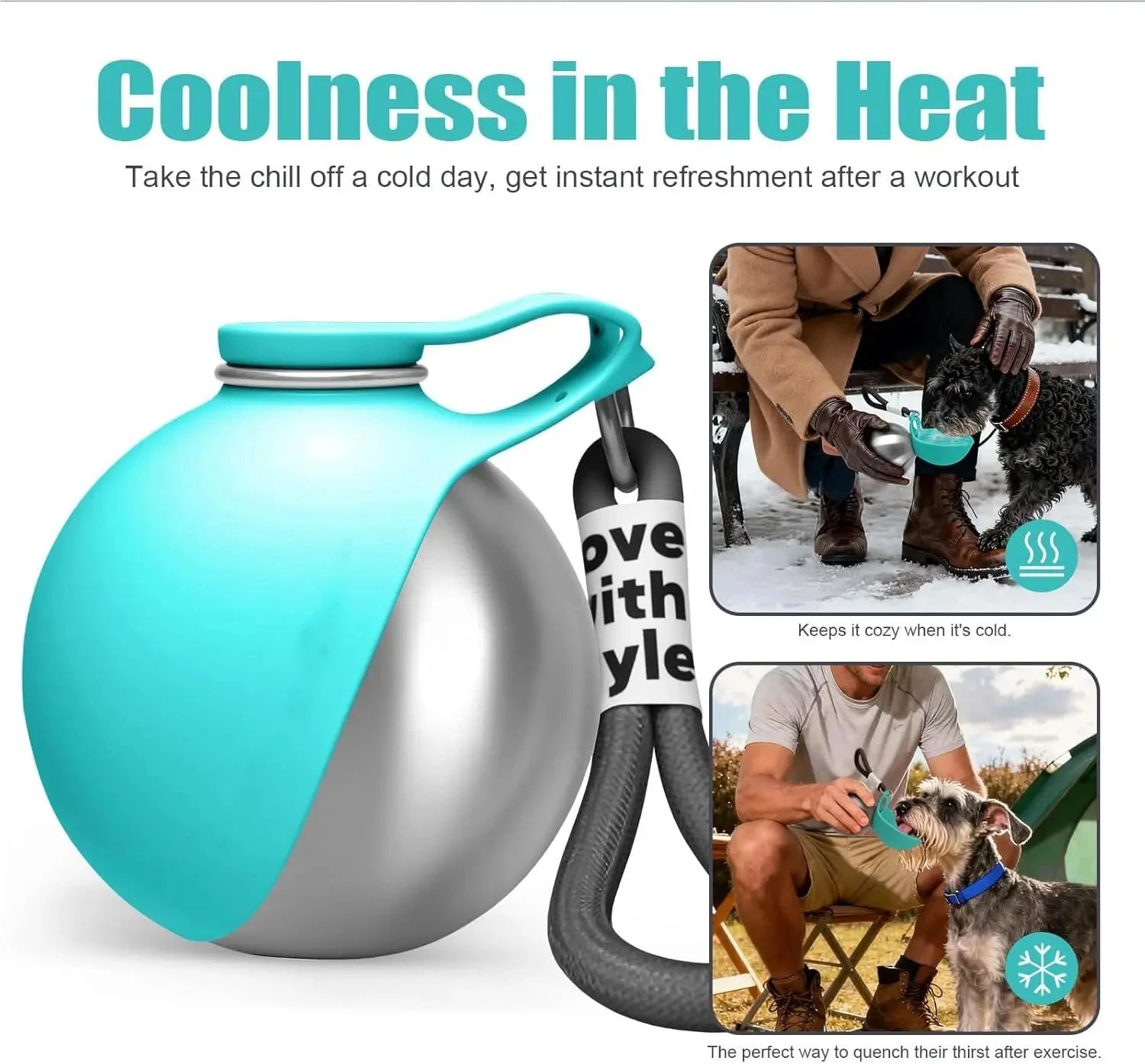 HydraGo Portable Pet Water Bottle