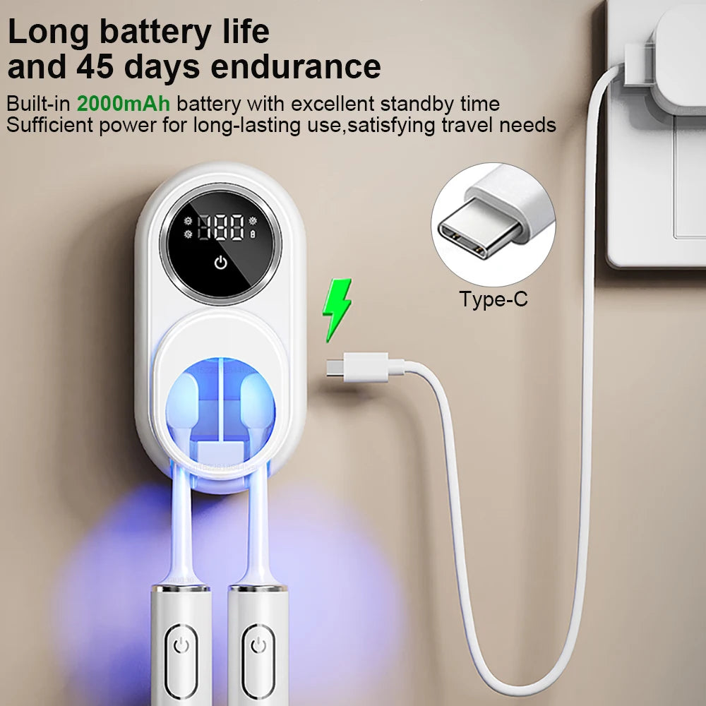 QuickClean UV Toothbrush Guard