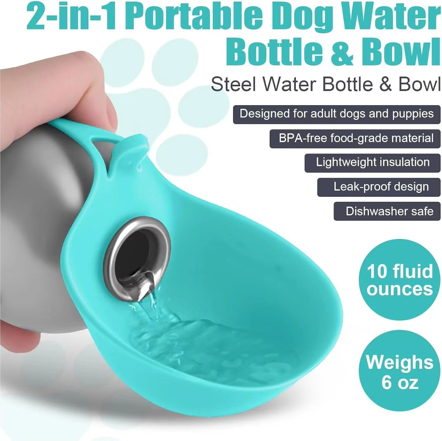 HydraGo Portable Pet Water Bottle