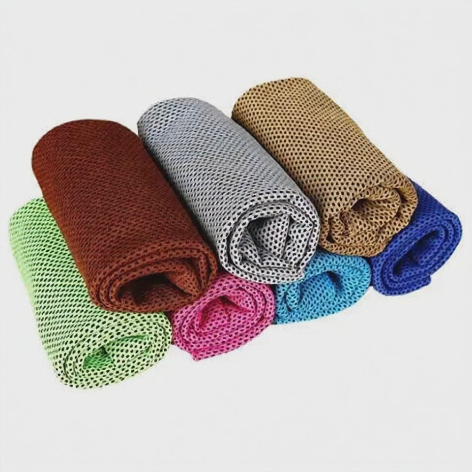 Instant Cooling Towel — Sports & Outdoor Microfiber Chill Wrap